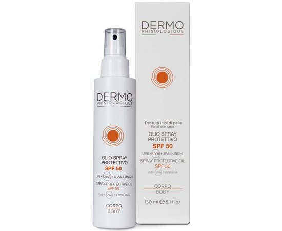 Сонцезахисний олійний спрей для тіла з високим ступенем захисту Dermophisiologique MySun Spray Protection Oil SPF 50 Body, 150 ml, фото _ab__is.image_number.default