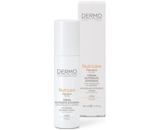 Интенсивно питательный крем для лица Dermophisiologique Nutricare Nourishing Intensive Cream Viso, 50 ml, изображение 2