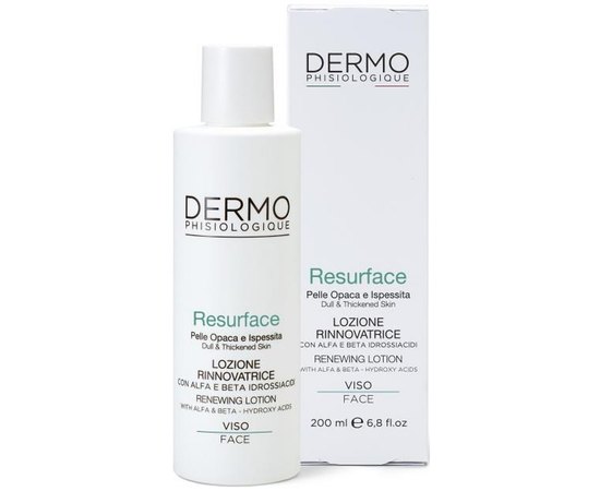 Раствор с кислотами для лица Dermophisiologique Soluzione Viso Resurface, 200 ml, изображение 2