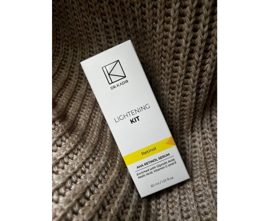 Сыворотка ретинол AХА Dr. Kadir Serum Retinol AHA, 30 ml, изображение 2