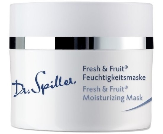 Увлажняющая гель-маска с экстрактами фруктов Dr. Spiller Fresh & Fruit Moisturizing Mask, 50 ml