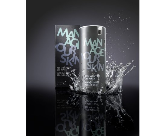 Відновлювальна маска з екстрактами водоростей Dr. Spiller Men Regenerating Gel Mask, 50 ml, фото _ab__is.image_number.default