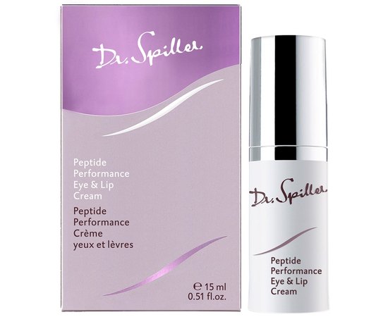 Крем для шкіри навколо очей та губ з пептидами Dr. Spiller Peptide Performance Eye & Lip Cream, 15 ml, фото _ab__is.image_number.default