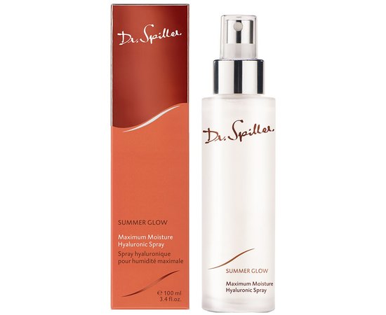 Зволожувальний спрей після засмаги Dr. Spiller Summer Glow Maximum Moisture Hyaluronic Spray, 100 ml, фото 