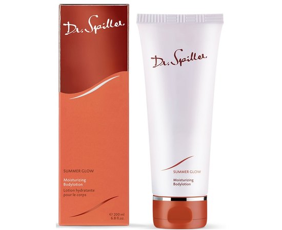 Восстанавливающий лосьон для тела после загара Dr. Spiller Summer Glow Moisturizing Body lotion, 200 ml