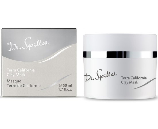 Очищающая маска с лечебной глиной Dr. Spiller Terra California Clay Mask, 50 ml, изображение 2