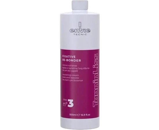 Фікс відновлюючий розчин Envie Tanninliss Fixative Re-Bonder, 500 ml, фото 