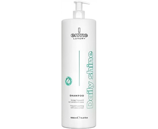 Шампунь для щоденного використання для блиску волосся з кокосом Envie Luxury Daily Shine Shampoo, фото 