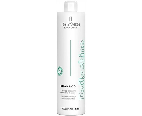 Шампунь для щоденного використання для блиску волосся з кокосом Envie Luxury Daily Shine Shampoo, фото 