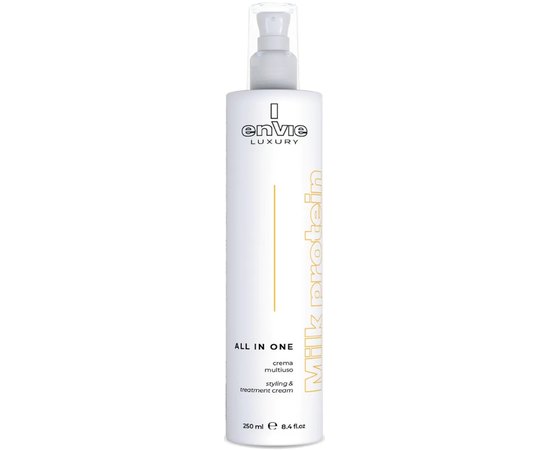 Крем-молочко для волосся 10в1 термозахисне Envie Luxury Milk Protein All in One, 250 ml, фото 