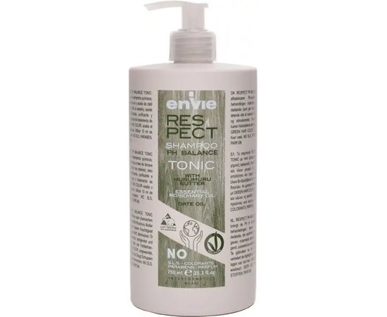 Шампунь для фарбованого волосся Envie Respect Tonic Shampoo, 750 ml, фото 