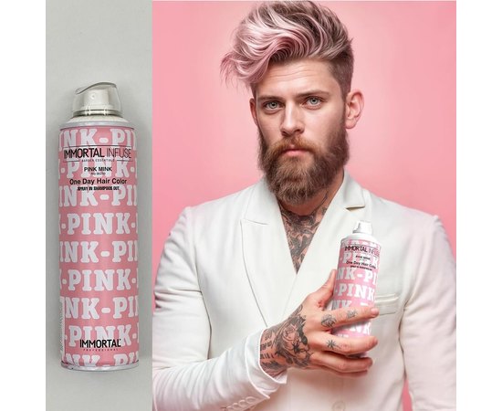 Спрей для камуфляжа волос Immortal Infuse One Day Hair Color Spray, 200 ml, изображение 3