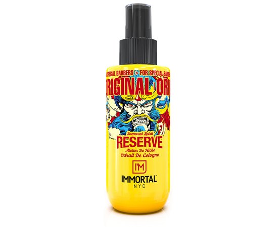 Одеколон после бритья Immortal Samurai Spirit Eau De Cologne NYC-118, 150 ml