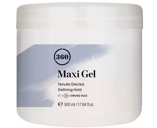 Гель сильной фиксации для укладки волос без спирта Kaaral 360 Maxi Gel, изображение 2