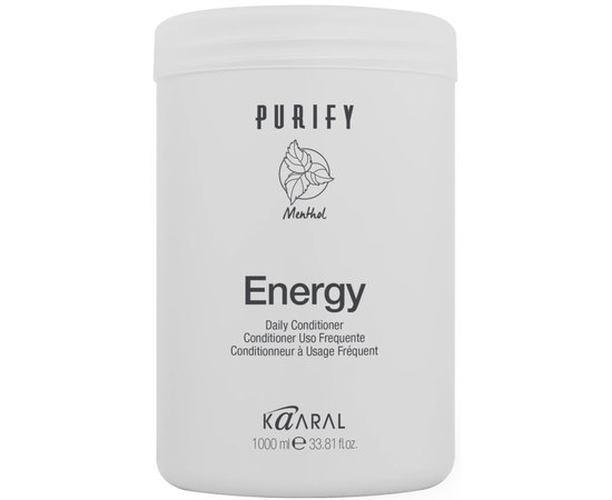 Энергетический крем-кондиционер с экстрактом свежей мяты и ментола Kaaral Energy Conditioner, изображение 2
