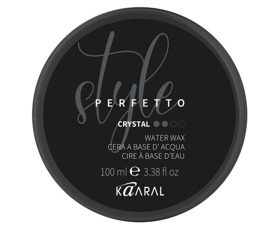 Воск на водной основе Kaaral Style Perfetto Crystal Water Wax, 100 ml