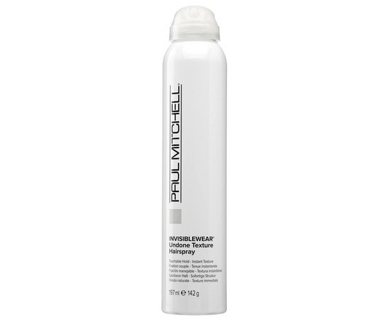 Текстурирующий спрей Paul Mitchell Invisiblewear Udone Texture Hairspray, 197 ml