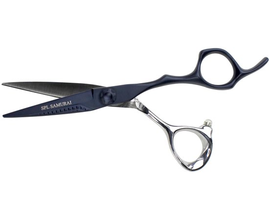 Профессиональные прямые парикмахерские ножницы SPL Samurai Premium 90054-55, 5,5", изображение 2