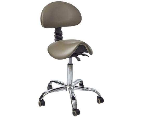 Стул-седло для мастера модель 1037-3 со спинкой B.S. Ukraine, изображение 4