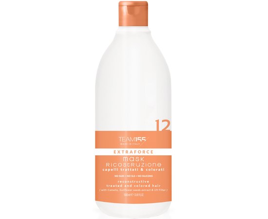 Маска для восстановления поврежденных и сухих волос Team 155 Extraforce 12 Mask, изображение 2