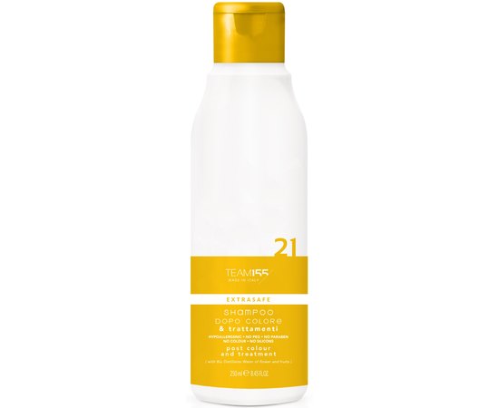 Шампунь для фарбованого та обробленого волосся Team 155 Extrasafe 21 Post Color And Treatment Shampoo, фото 