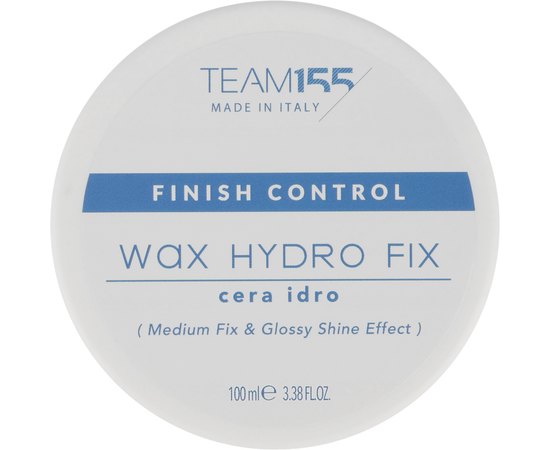 Воск для укладки волос на водной основе Team 155 Finish Control Wax Hydro Fix Cera Idro, 100 ml