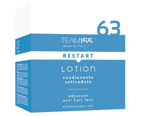 Ампули проти випадіння волосся Team 155 Restart 63 Adjuvant Anti-Hair Loss Lotion, фото 