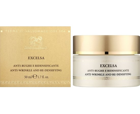 Пептидный термальный анти-эйдж крем Эксельса с шимер-эффектом Thermae Excelsa, 50 ml, изображение 2