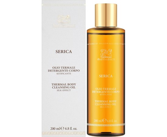 Очищающее аромат для душа Чистый шелк с термальными олигоминералами Thermae Serica, 200 ml, изображение 2