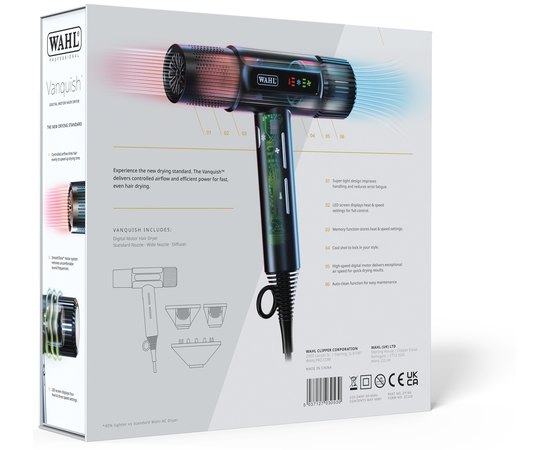 Фен для волосся Wahl Vanquish T-Dryer 4321-0470, 1600 W, фото _ab__is.image_number.default