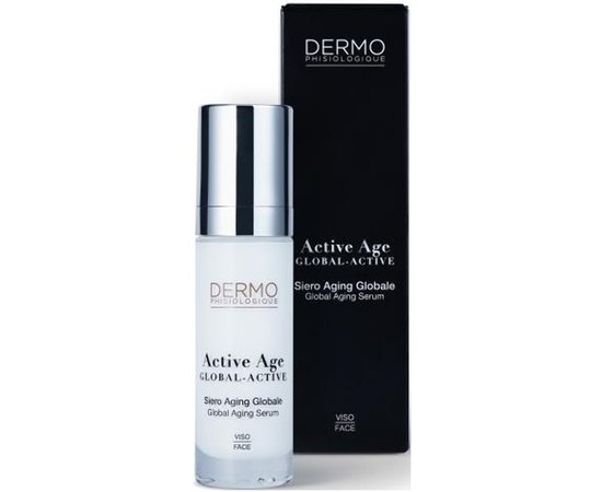 Глобальная антивозрастная сыворотка Dermophisiologique Active Age Global Aging Serum, 30 ml, изображение 2