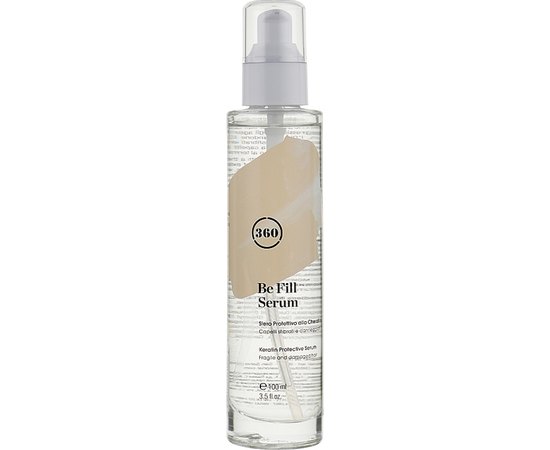 Сыворотка для окрашенных волос с кератином Kaaral 360 Be Fill Fragile And Damaged Hair Protective Serum, 100 ml, изображение 2