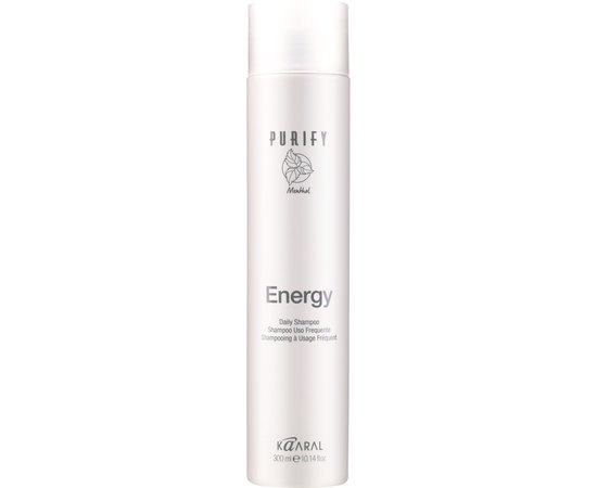 Энергетический шампунь с экстрактом свежей мяты и ментола Kaaral Energy Shampoo