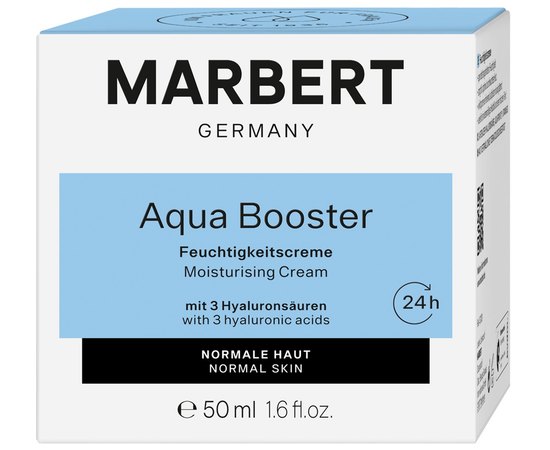 Marbert Aqua Booster Moisturising Cream Зволожуючий крем для нормальної шкіри, 50 мл, фото _ab__is.image_number.default