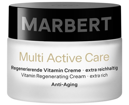 Восстанавливающий витаминный крем Marbert Multi Active Care Vitamin Regenerating Cream - extra rich, 50 ml