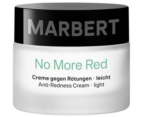 Легкий крем для лица Marbert No More Red Anti-Redness Cream - light, 50 ml