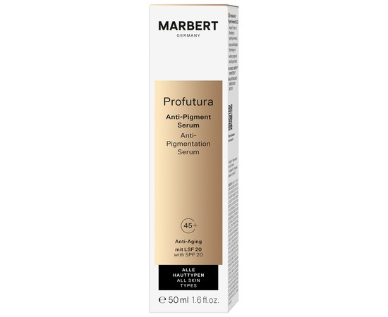 Інтенсивна антивікова сироватка проти пігментації Marbert Profutura Anti-Pigmentation Serum, 50 ml, фото _ab__is.image_number.default