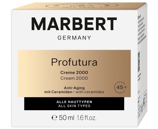 Антивозрастной уход за кожей 2000 Marbert Profutura Anti-Aging Skin Care Cream 2000, 50 ml, изображение 2