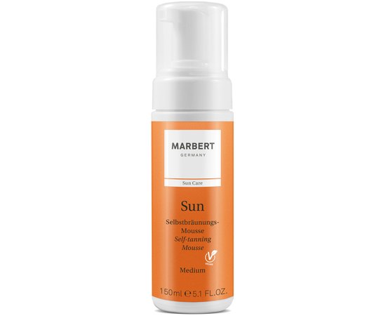 Мус для автозасмаги Marbert Sun Care Self Tanning Mousse, 150ml, фото 