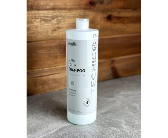 Шампунь для волос после окрашивания с цитрусовым экстрактом Mirella Professional After Color Shampoo, 1000 ml, изображение 2