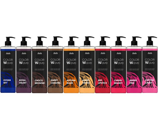 Оттеночная маска для волос Mirella Professional Color Wave Hair Color Mask, 380 ml