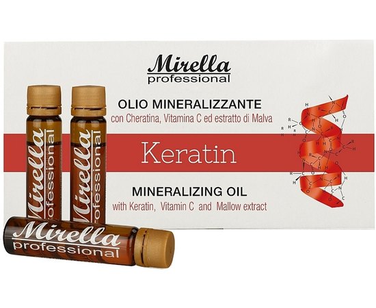 Минерализованное масло для волос Mirella Professional Mineralizing Oil, 10x10 ml