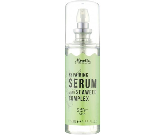 Сыворотка с комплексом морских водорослей для восстановления волос Mirella Professional Repairing Serum With Seaweed Complex, 115 ml