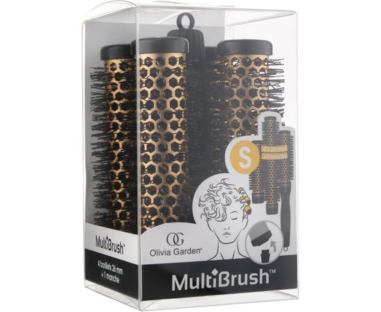 Брашинг Olivia Garden Multibrush One Size Kit S, фото 