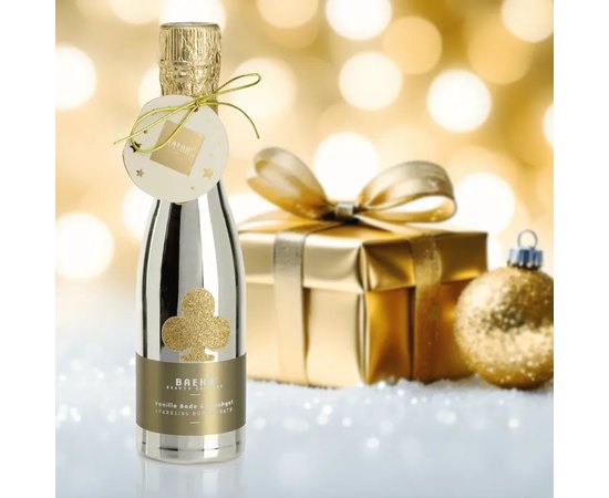 Гель для ванны и душа ваниль PediBaehr Vanilla Shower and Bath Gel in a Champagne Bottle, 240 ml, изображение 2