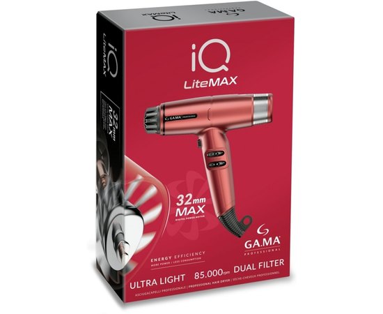 Профессиональный фен GA.MA IQ Lite MAX Red PH6035.RD, 1700 W, изображение 7