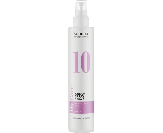 Мультифункціональний спрей для волосся 10 в 1 Sedera Professional My Care Cream Spray 10 in 1, 250 ml, фото 