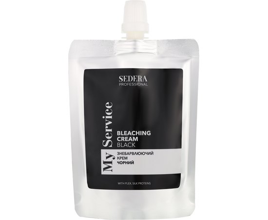 Знебарвлюючий крем чорний Sedera Professional My Service Bleaching Cream Black, 250 ml, фото 