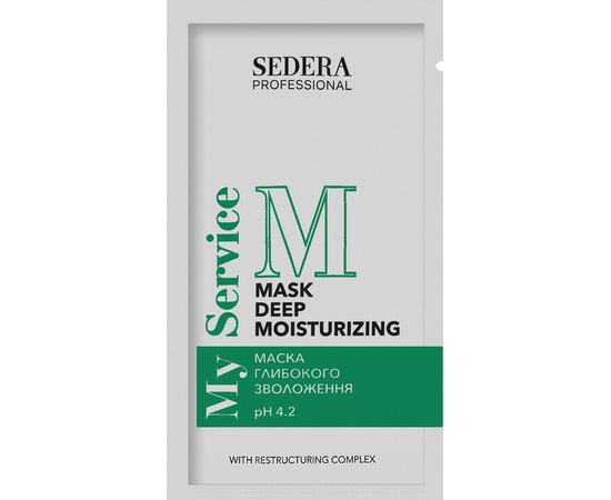 Маска для глибокого зволоження волосся Sedera Professional My Service Deep Mousturizing Mask, фото 