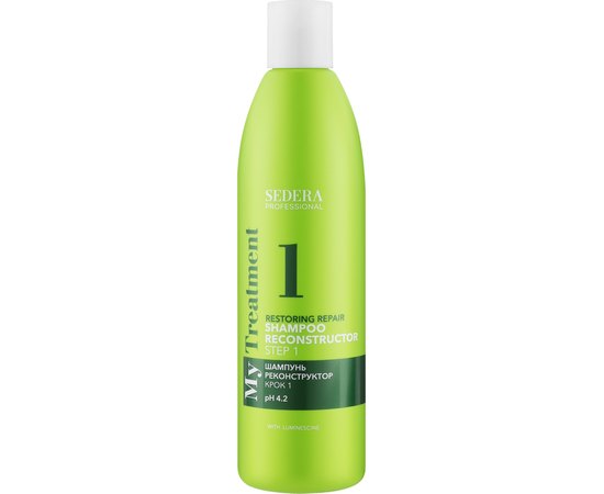 Шампунь реконструктор шаг 1 Sedera Professional My Treatment Restoring Repair Shampoo Step 1, 300 ml